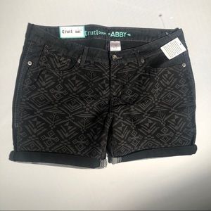 Cruel Denim Abby Aztec Jeans Shorts II16